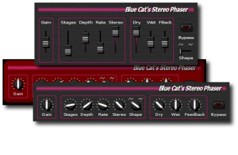 Blue Cat Audio updates Stereo Phaser