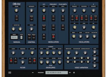DiscoDSP OB-Xd App