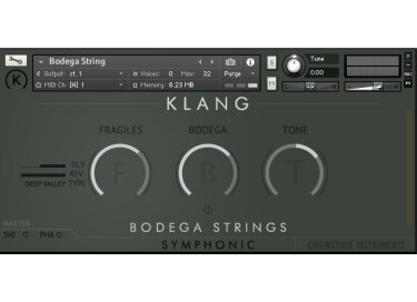 Cinematique Instruments Klang Bodega Strings
