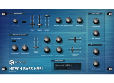 Eplex7 DSP Hitech Bass HBS1