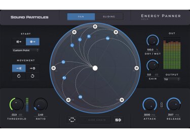 Sound Particles Energy Panner