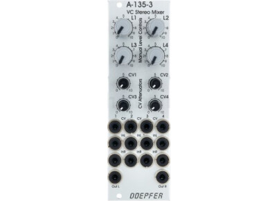 Doepfer A-135-3 Voltage Controlled Stereo Mixer