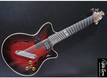 Luthier Guitare jazz 8 cordes (Pablo Massa)