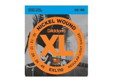 D'Addario XL Nickel Wound Electric 6-String