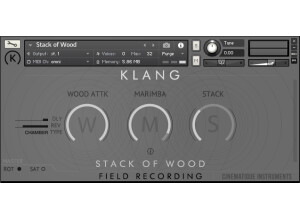 Cinematique Instruments Klang Stack Of Wood