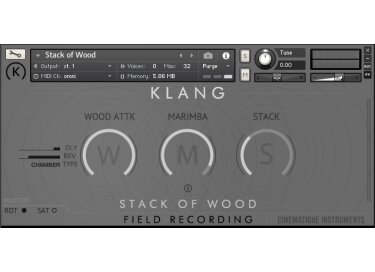 Cinematique Instruments Klang Stack Of Wood