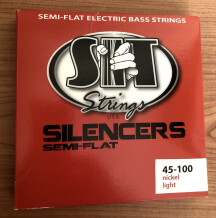 SIT Strings Silencers Semi-Flat Bass Strings