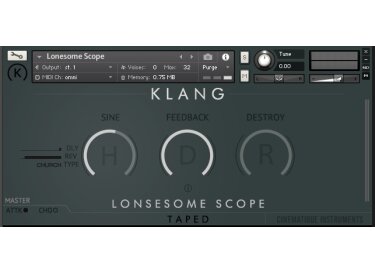 Cinematique Instruments Klang Lonesome Scope