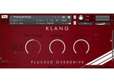 Cinematique Instruments Klang Plucked Overdrive