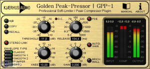 Kjaerhus Audio Golden Peak-Pressor GPP-1
