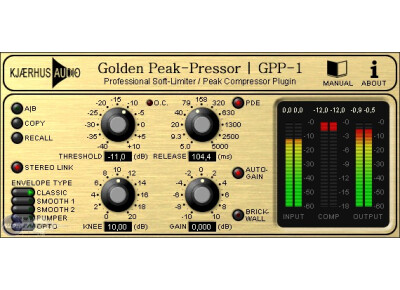 Kjaerhus Audio Golden Peak-Pressor GPP-1