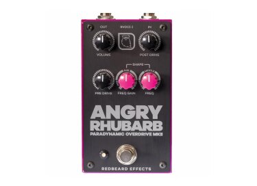 Redbeard Effects Angry Rhubarb Paradynamic Overdrive MKII