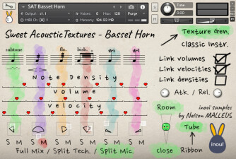 Inouï Samples Sweet Acoustic Textures - Basset Horn
