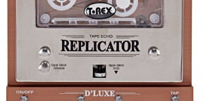 T-Rex Engineering T-Rex Replicator D´Luxe Tape Echo NEUVE+ une cassette à bande