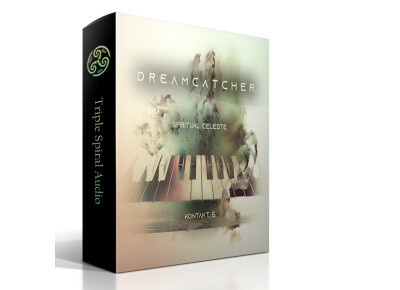 Triple Spiral Audio Dreamcatcher