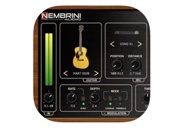 Nembrini Audio Acoustic Voice Guitar Preamp App
