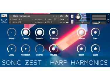 SonicZest Harp Harmonics