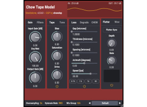 Chowdhury DSP Chow Tape Model