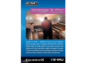 E-MU Vintage X Pro Volume 1
