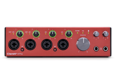 Focusrite Clarett+ 4Pre