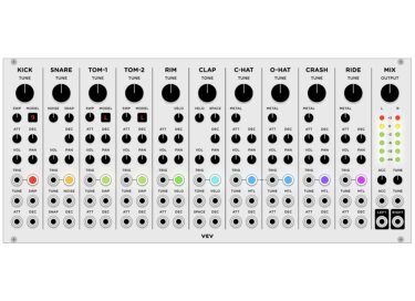 VCV Drum Machine