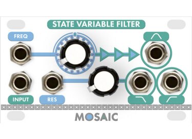 Mosaic State Variable Filter