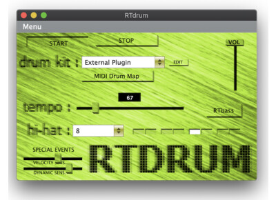 KMusicSoftware RTdrum