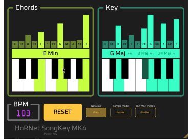Hornet Plugins HoRNet SongKey MK4