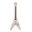 Tokai Flying V Fv 63 Vintage White Matching Headstock