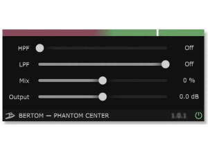 Bertom Audio Phantom Center