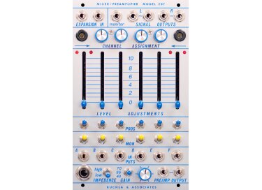Buchla Mixer/Preamplifier Model 207