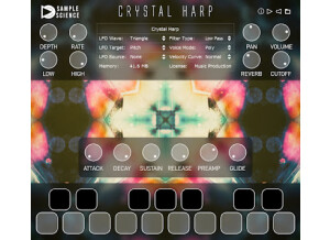 Sample Science Crystal Harp