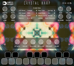 SampleScience Crystal Harp