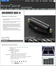 IronGear Jailhouse Rail II