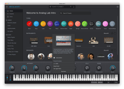 Arturia Analog Lab Intro