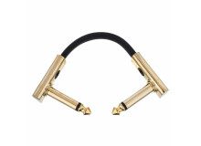 Harley Benton pro-10 gold flat patch cable