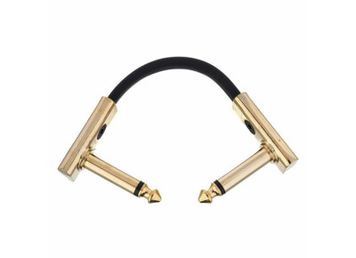 Harley Benton Pro-10 Gold Flat Patch Cable