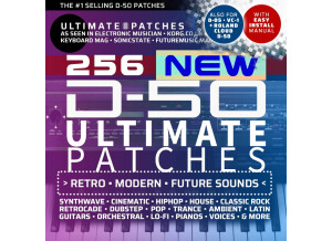 Ultimate Patches ROLAND D-50 • 256 Best-Selling New Synth Sounds / Presets
