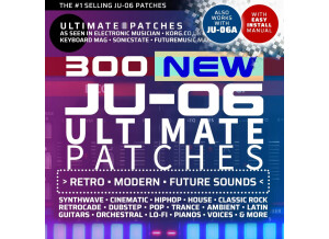 Ultimate Patches ROLAND JU-06 • 300 Best-Selling Synth Sounds / Presets