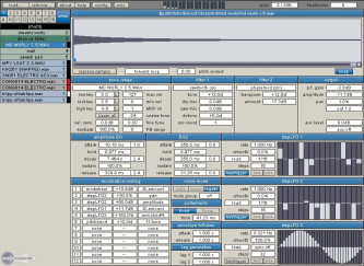 Crossfading entre differentes couches de vélocité