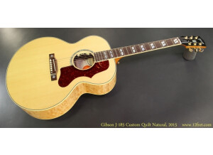 Gibson J-185 Custom Quilt 2015