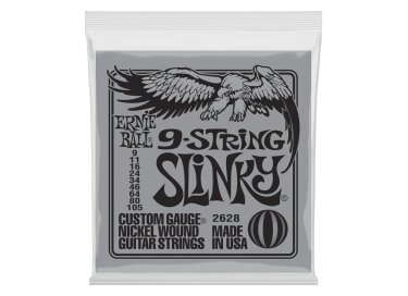 Ernie Ball Nickel Wound Electric Slinky 9-String