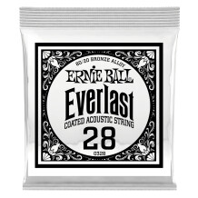 Ernie Ball Everlast Coated 80/20 Bronze Acoustic Single String
