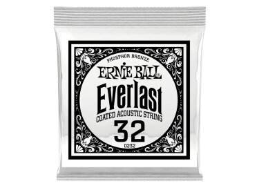 Ernie Ball Everlast Coated Phosphor Bronze Acoustic Single String