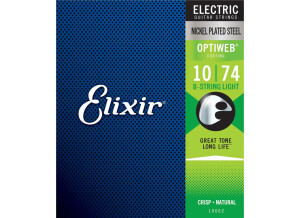 Elixir Strings Optiweb Coating Electric 8-String