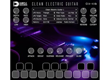 SampleScience Clean Electric Guitar