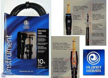 Planet Waves Gold Instrument Cable