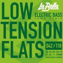 La Bella Low Tension Flats 5-String