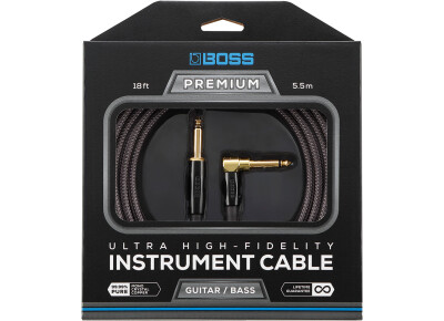Boss BIC-P18A Premium Instrument Cable 18'