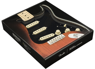 Fender Pre-Wired Strat Pickguard Hot Noiseless SSS